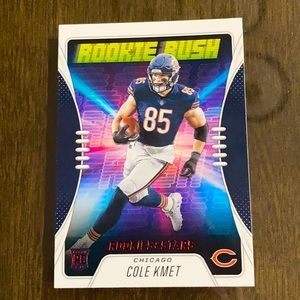 Cole kmet football card